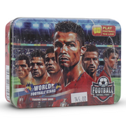 World Football Stars Trading Card Game Tin Box Set – Collector’s Edition Trading Cards