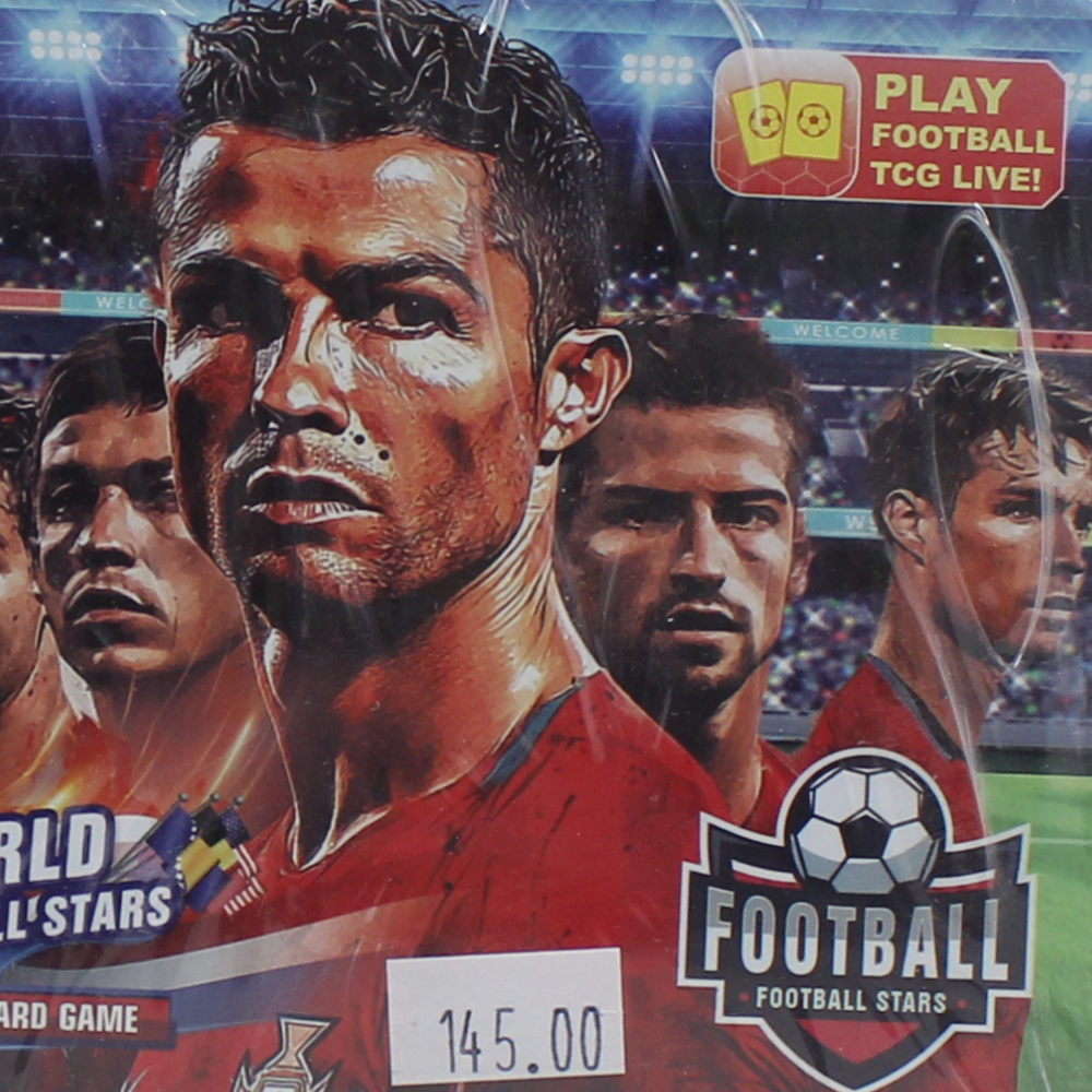 World Football Stars Trading Card Game Tin Box Set – Collector’s Edition Trading Cards