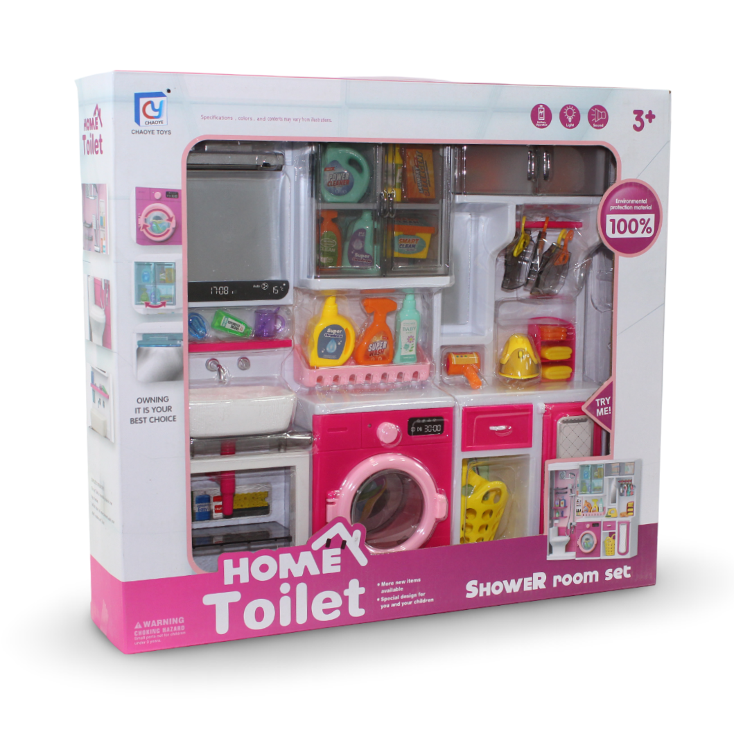 Chaoye Toys Home Toilet & Shower Room Set