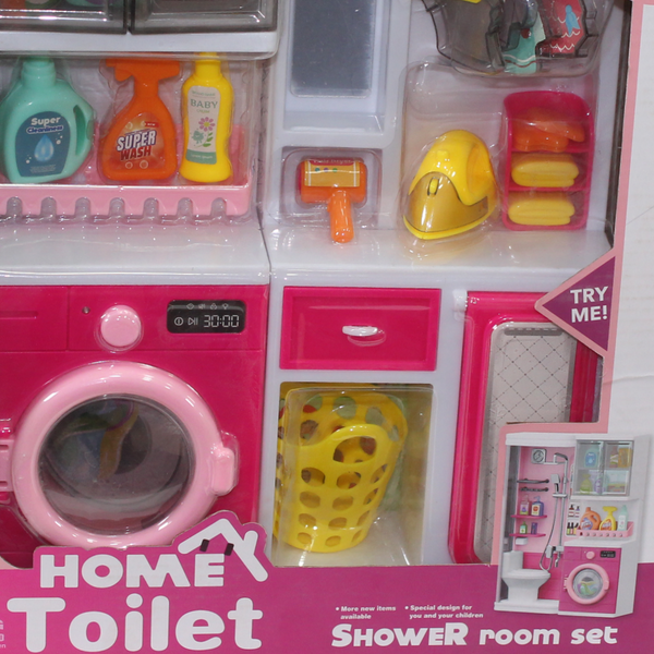 مجموعة ألعاب حمام ومرحاض Chaoye Toys