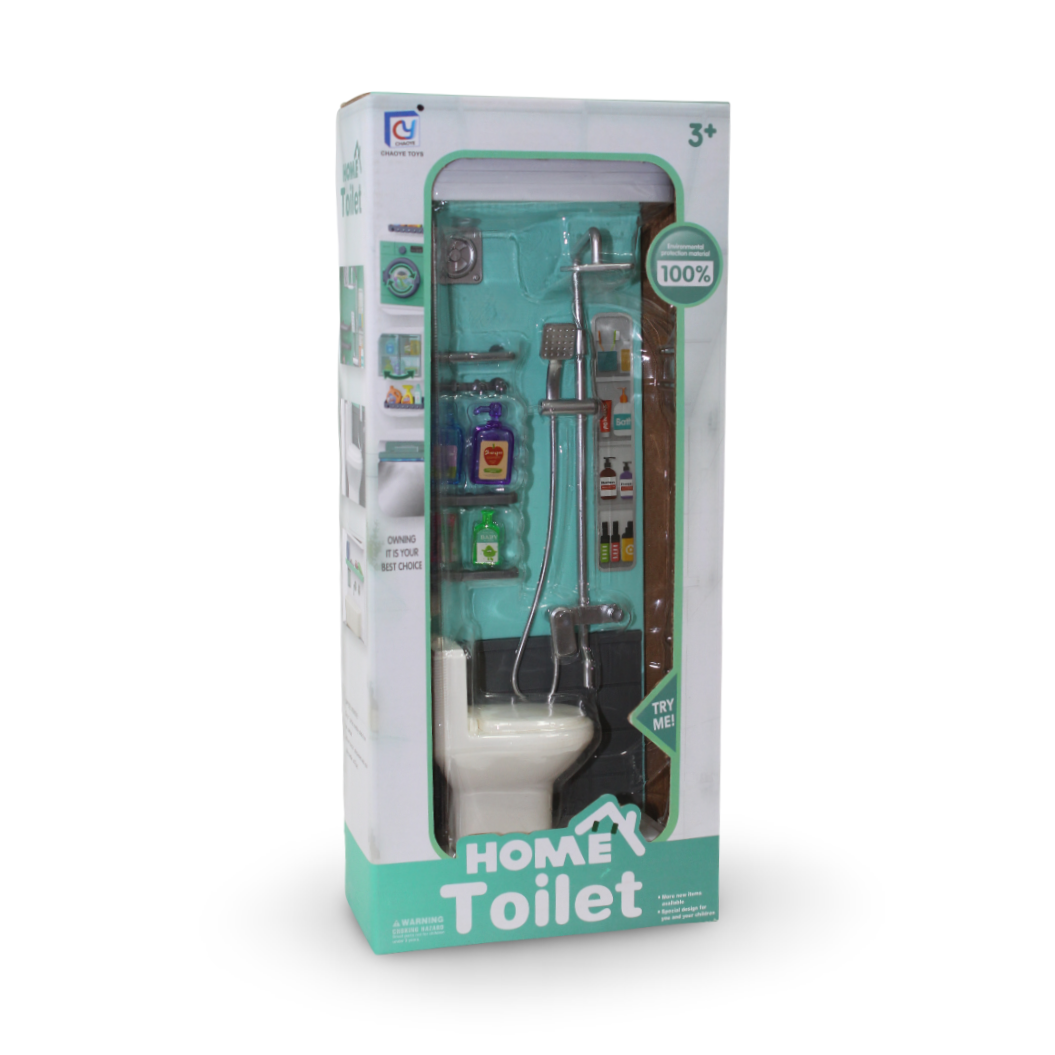 Chaoye Toys Home Toilet 4-in-1 Bathroom Playset