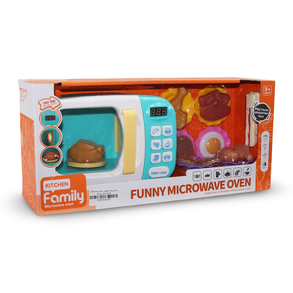 Funny Microwave Oven Playset with Sound & Light