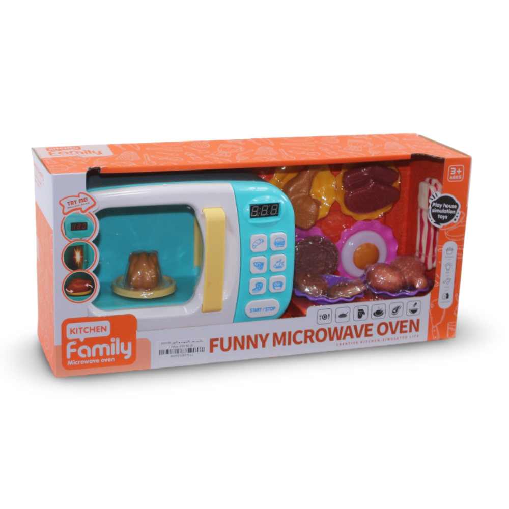 Funny Microwave Oven Playset with Sound & Light