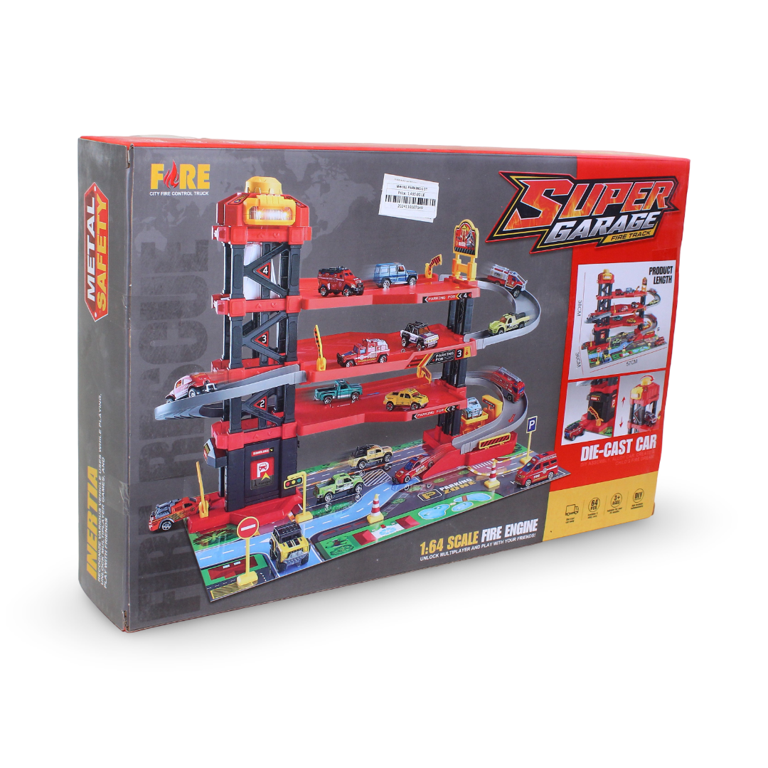 Meet Hot Super Garage Fire Station Playset