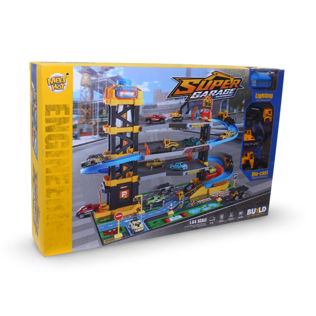 Meet Hot Super Garage Playset - Toys