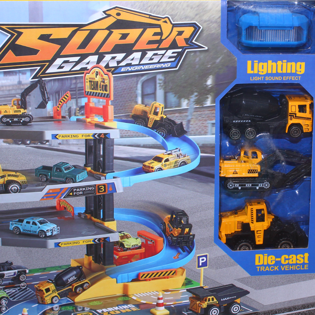 Meet Hot Super Garage Playset