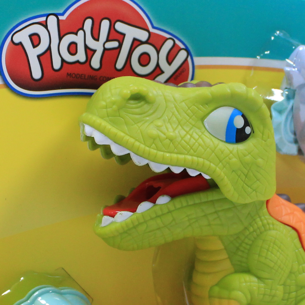 Dinosaur-Shaped Clay Set