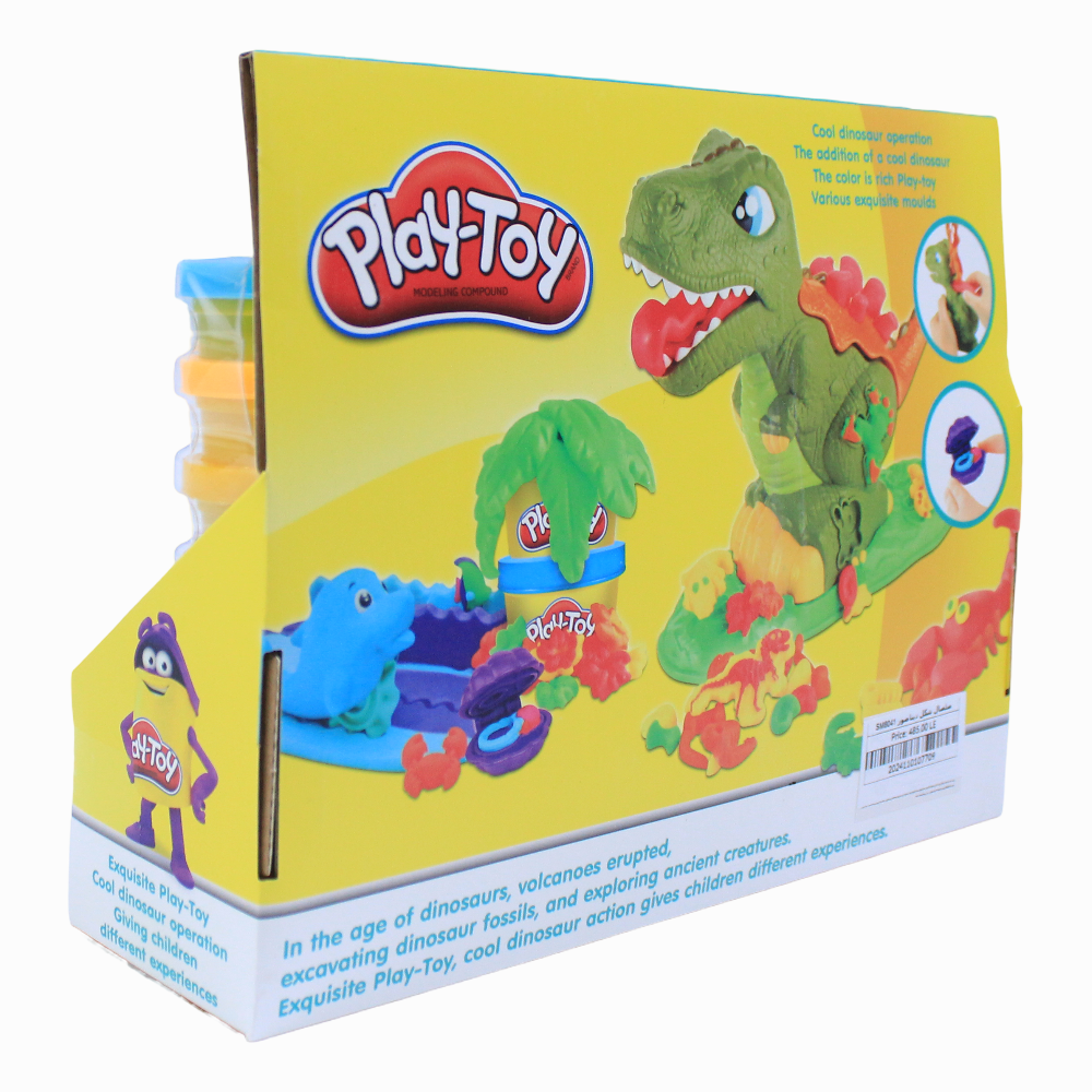 Dinosaur-Shaped Clay Set