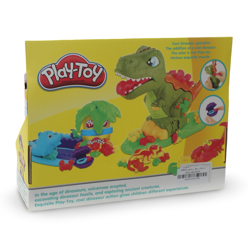 Play-Toy Dinosaur Shaped Clay Set