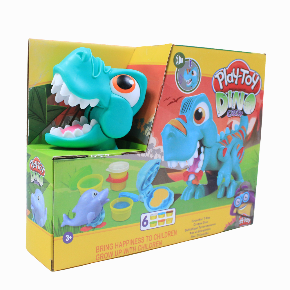 Dinosaur-Shaped Clay Set
