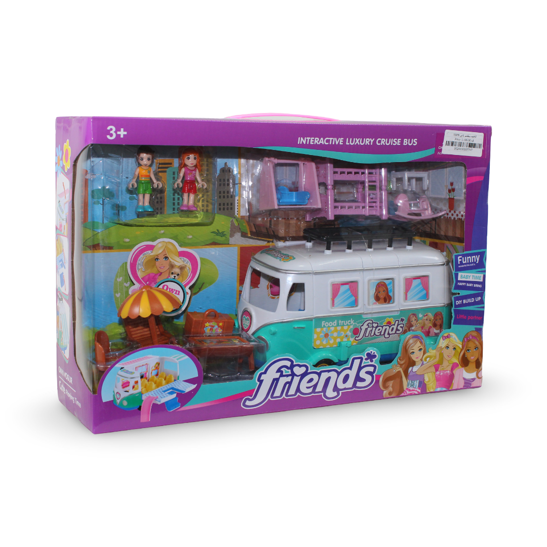 Restaurant Bus Café Play Set