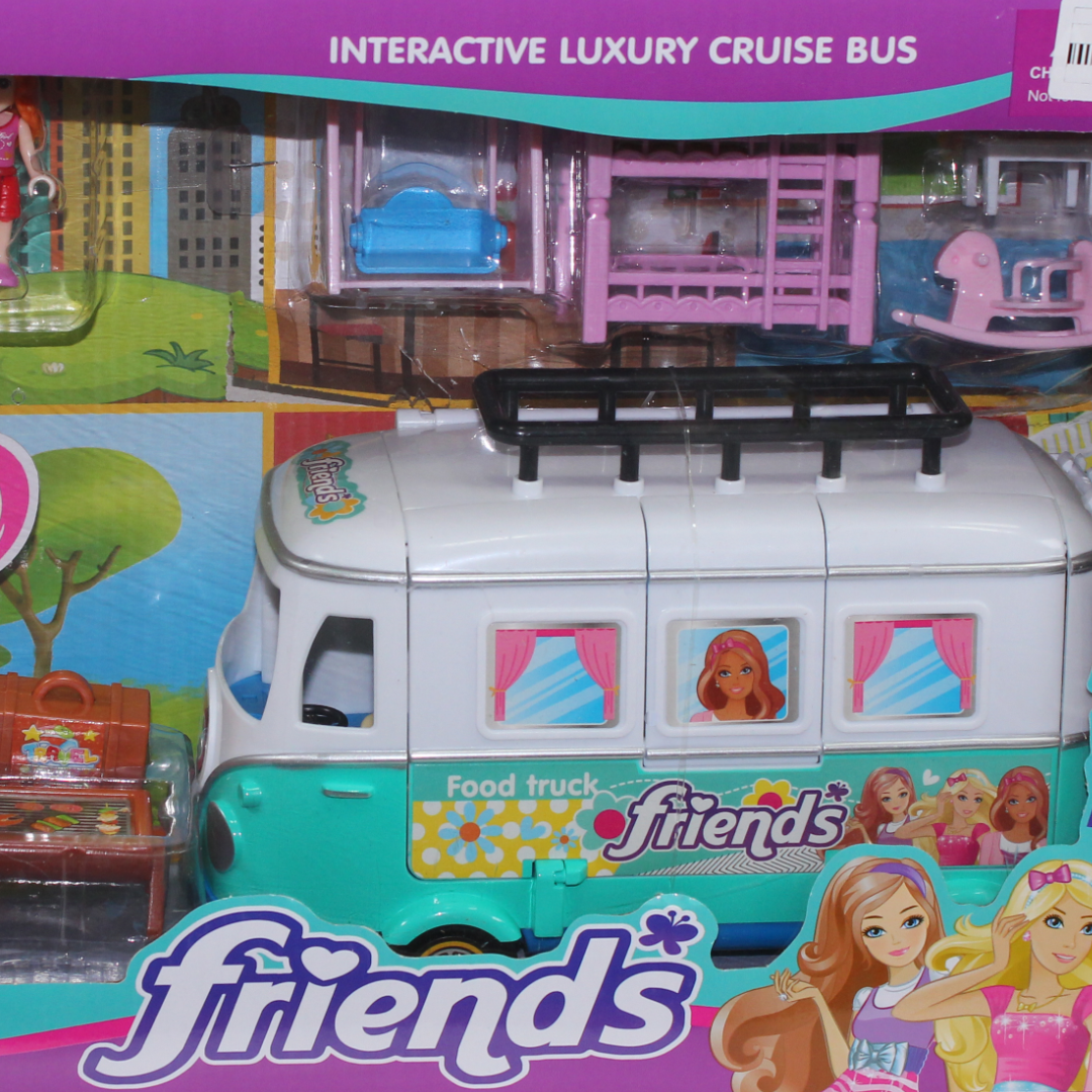 Restaurant Bus Café Play Set
