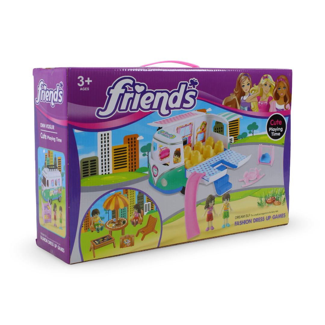 Restaurant Bus Café Play Set