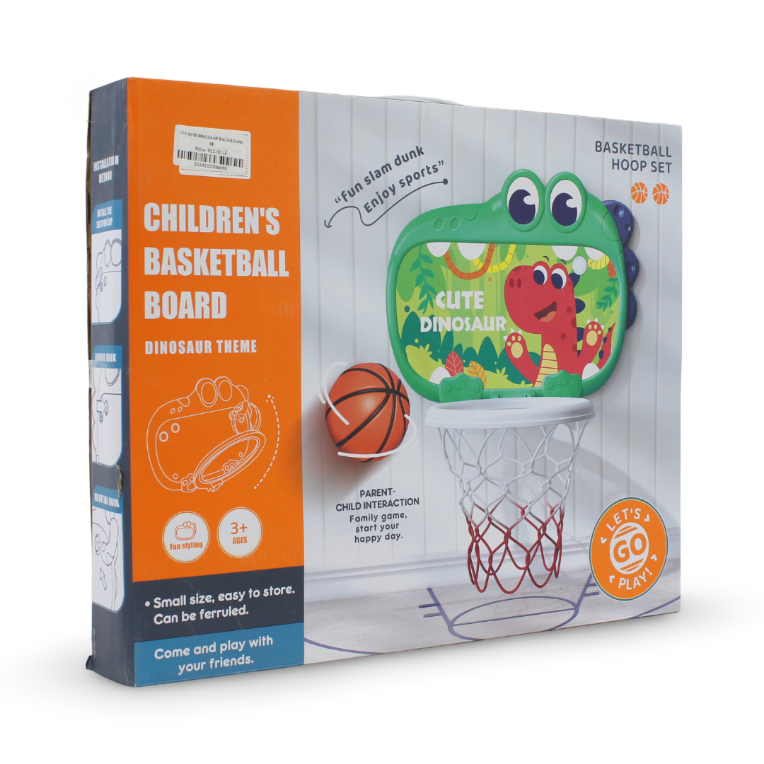 Children's Dinosaur Basketball Board