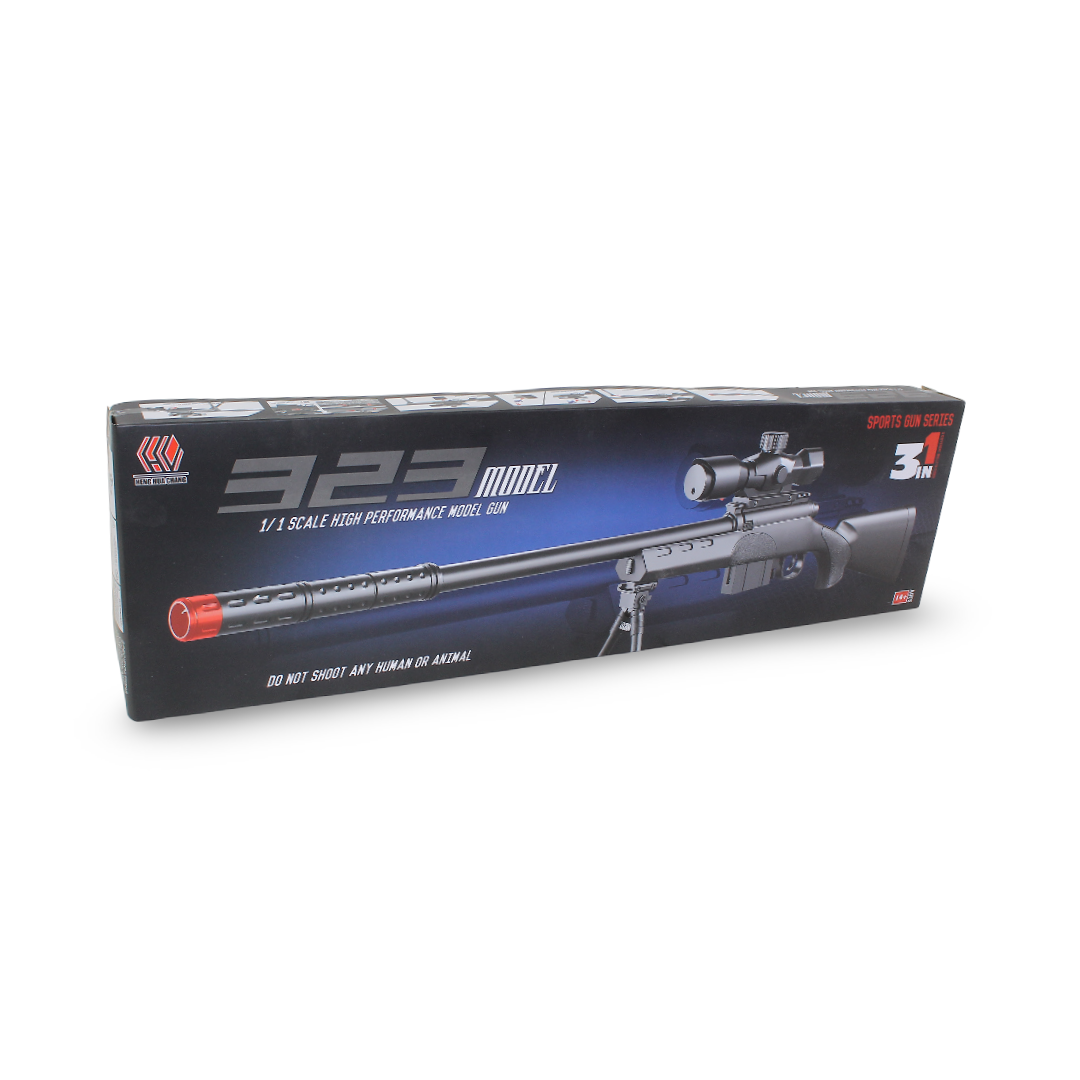 3-in-1 Toy Sniper Rifle