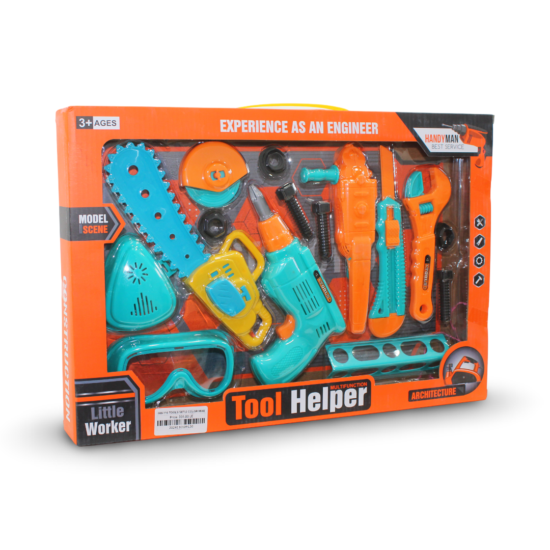 Little Worker Tool Helper Set - Toys - OKO