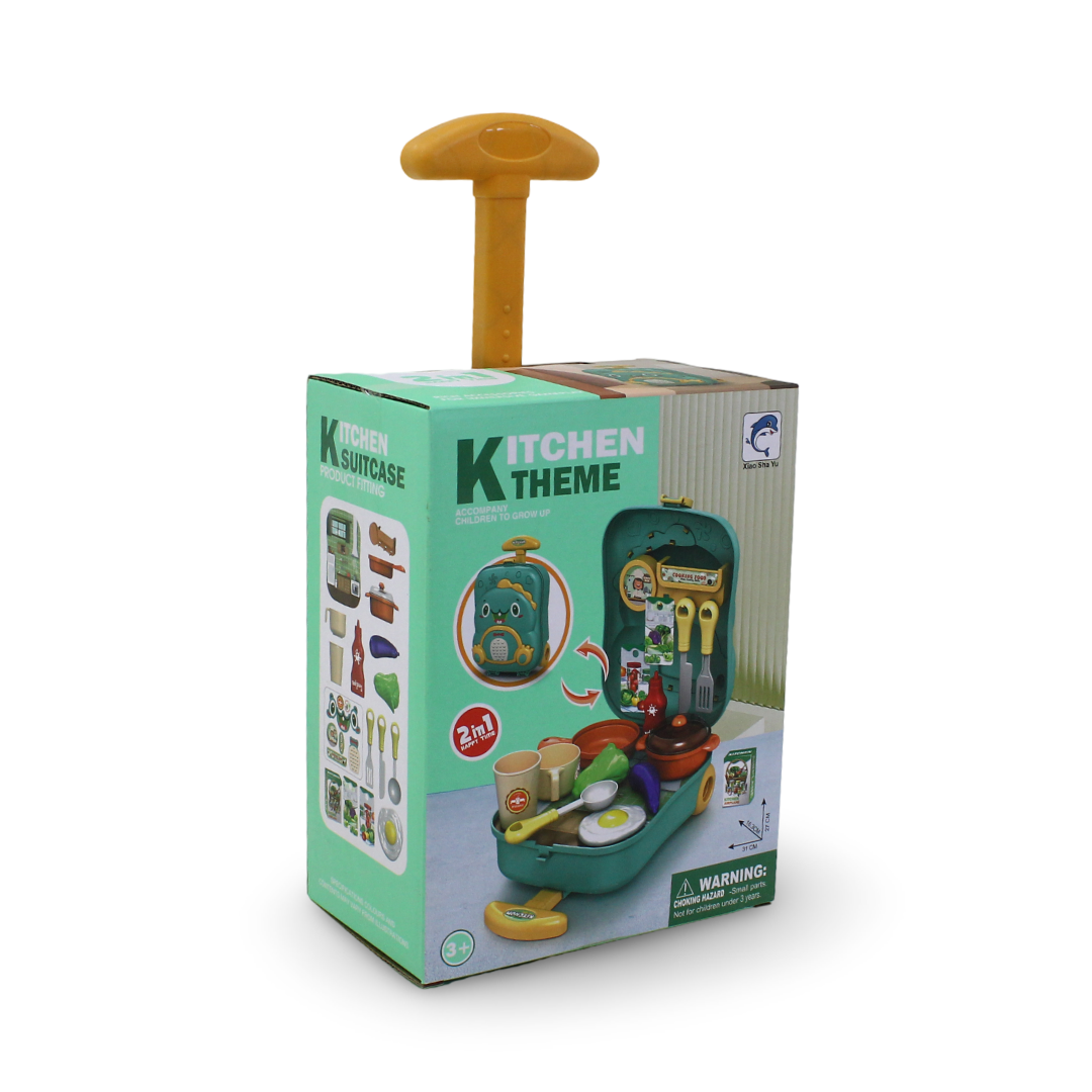 2-in-1 Kitchen Theme Playset