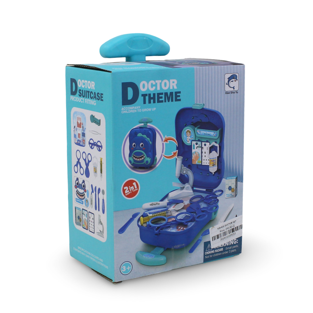 Go Traveling 2-in-1 Medical Suitcase Toy Set