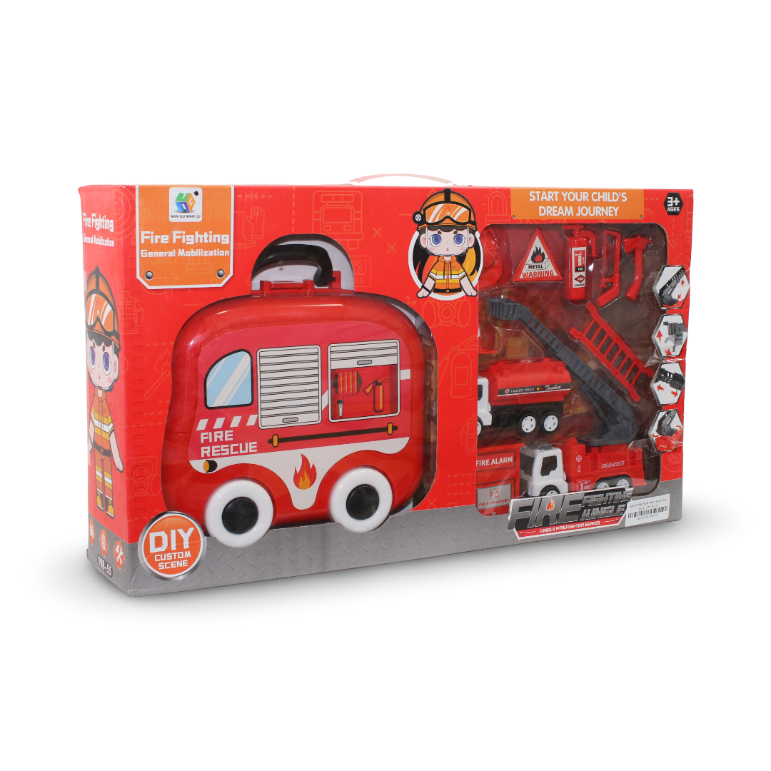 Fire Fighting General Mobilization Toy Set