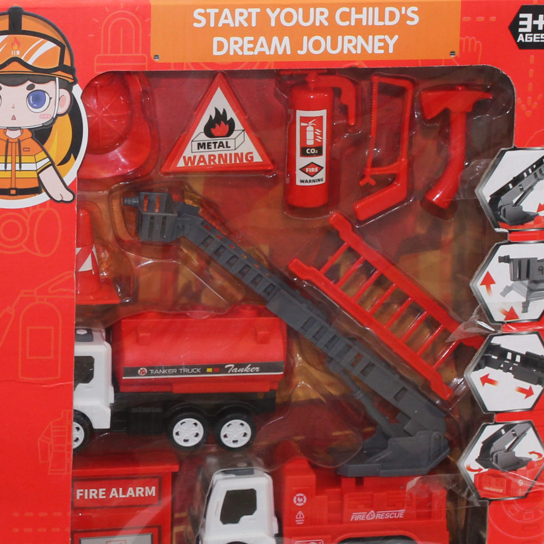 Fire Fighting General Mobilization Toy Set