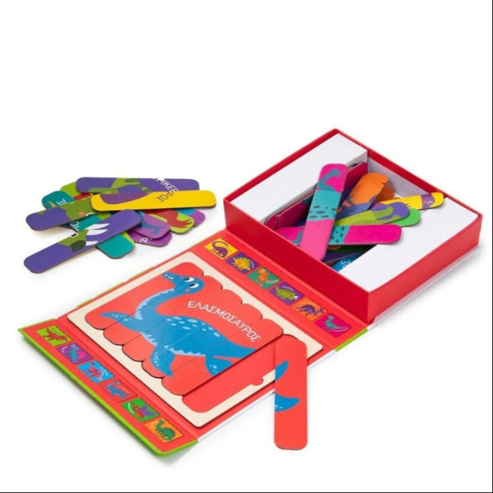 PlayfulMario Dinosaur Stick Puzzle Set – 36 Pcs - Toys