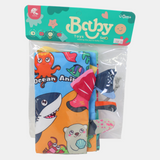 Sensory Soft Book for Learning - Ocean Animals