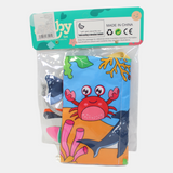 Sensory Soft Book for Learning - Ocean Animals