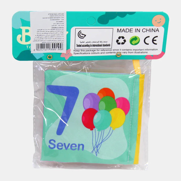 Sensory Soft Book for Learning -  Numbers