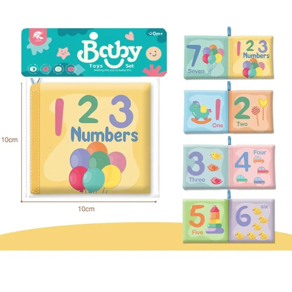 Sensory Soft Book for Learning -  Numbers