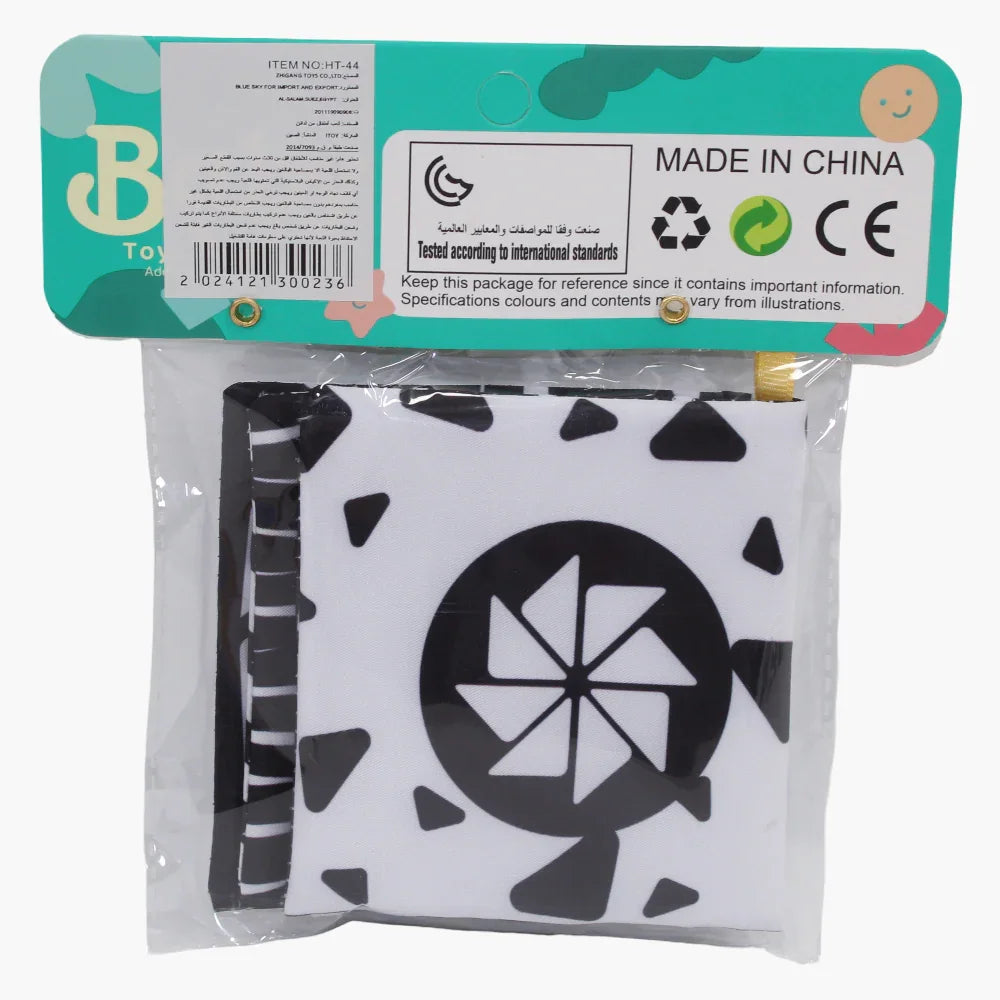 Sensory Soft Book for Learning - Shapes & Numbers