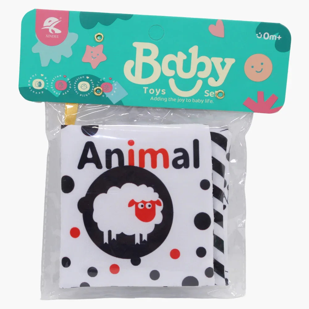 Sensory Soft Book for Learning - Animals