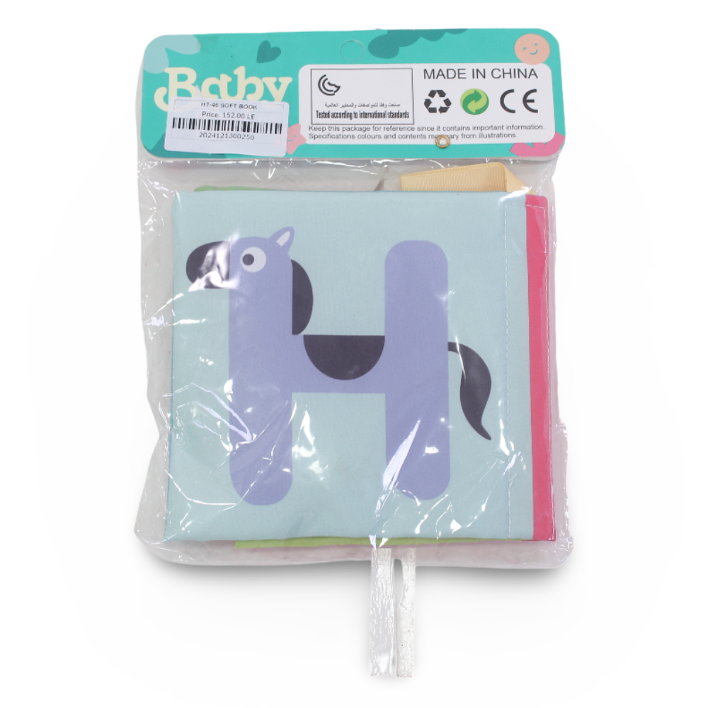 Baby Soft Alphabet Learning Book