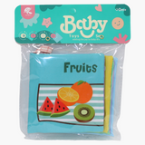 Sensory Soft Book for Learning - Fruits