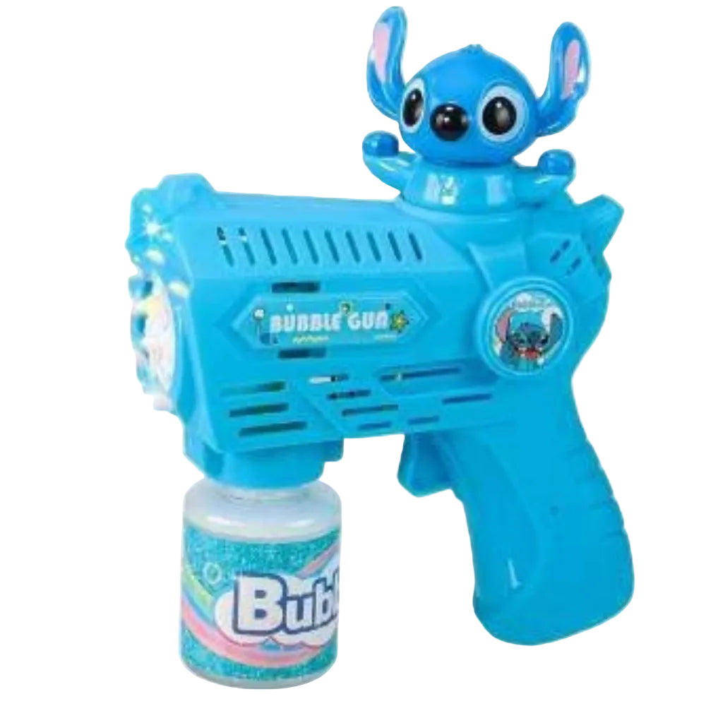 Stitch Cartoon Bubble Gun – Blue