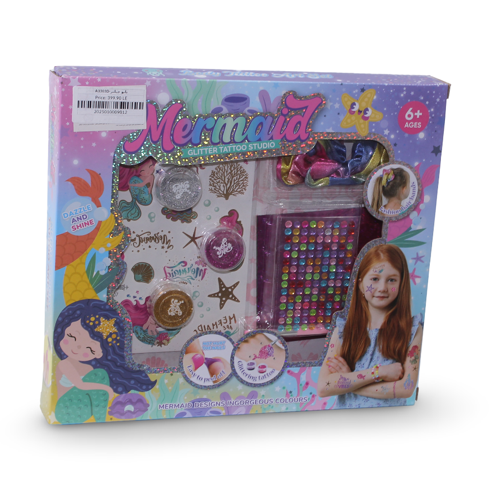 Mermaid Glitter Tattoo Studio