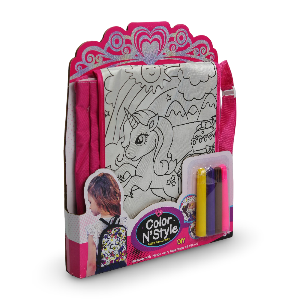 Color N' Style Leather Bag Activity DIY Kit