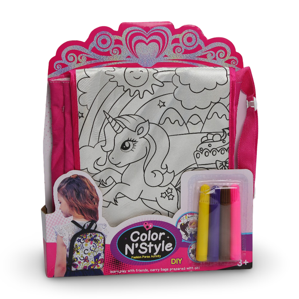 Color N' Style Leather Bag Activity DIY Kit