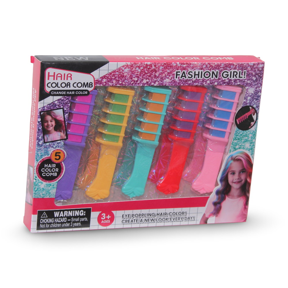Hair Color Comb Set - Toys - OKO