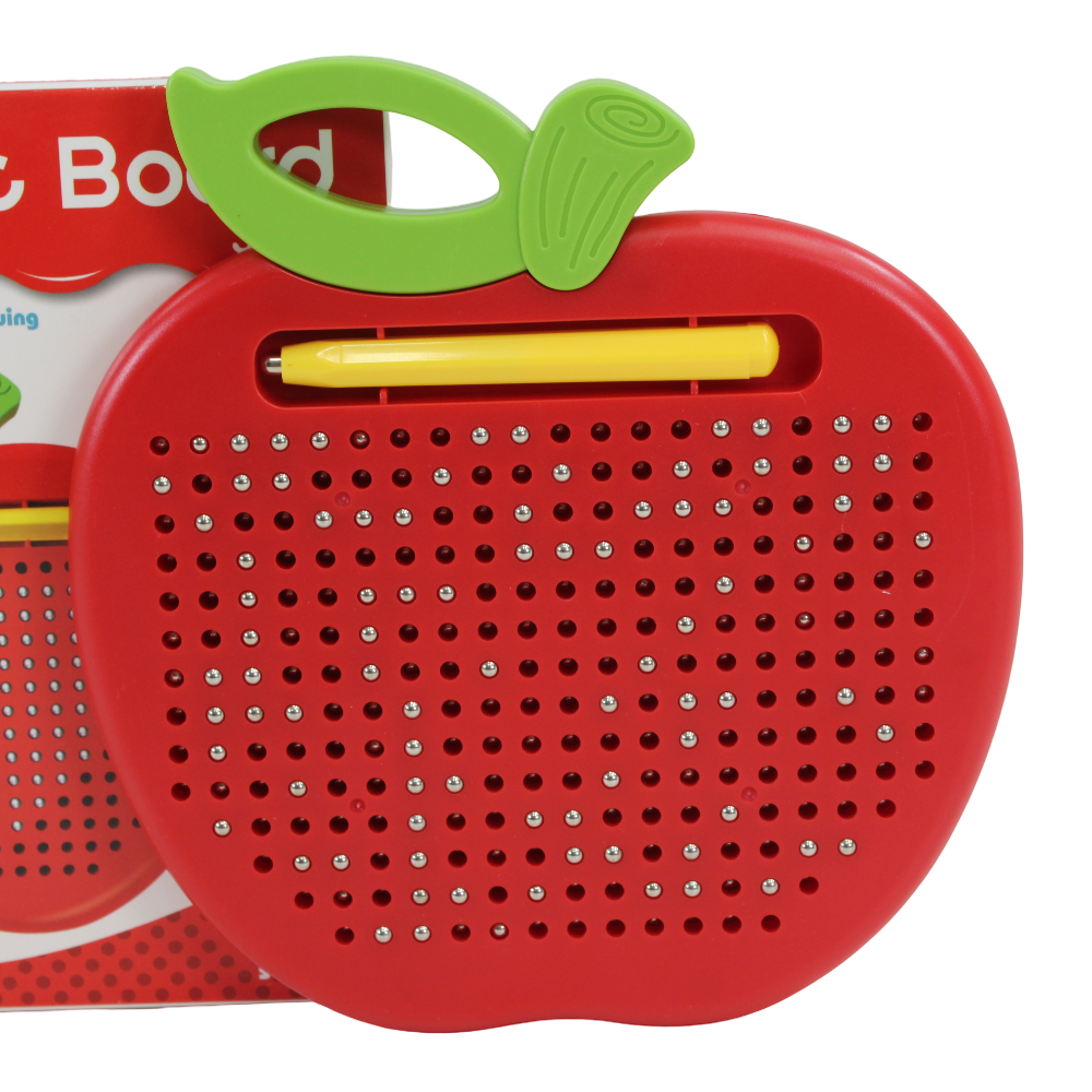 Apple Magnetic Drawing Board - Red
