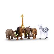 Plastic Wild Animal Figurines – 12 Pcs