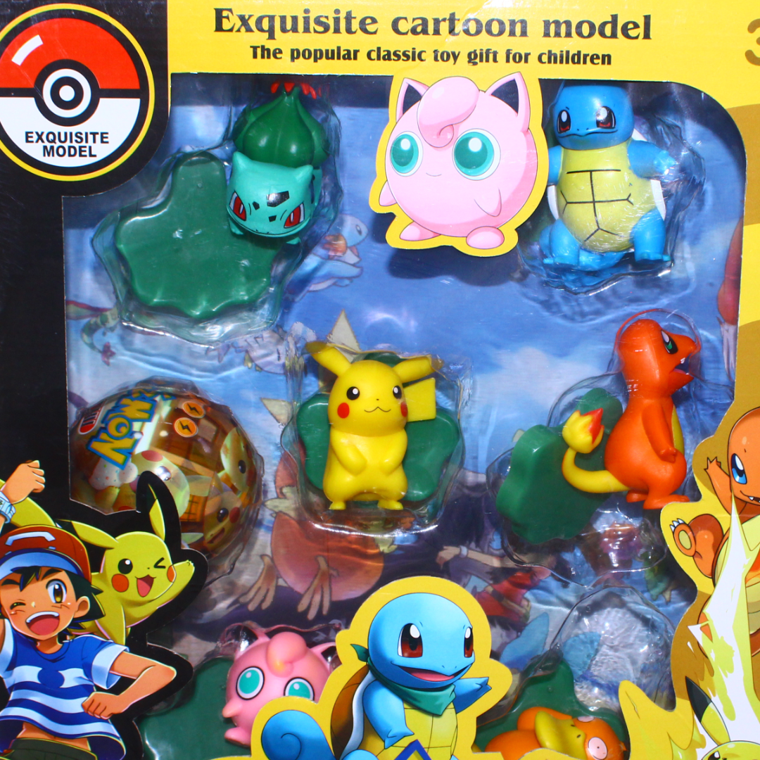 Pokémon Action Figure Boxed Toy Set