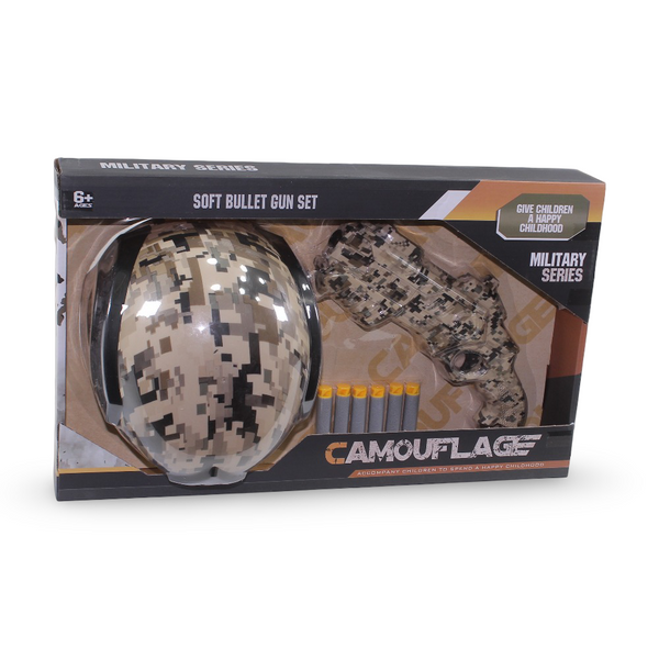 Military Series Camouflage Soft Bullet Gun Set
