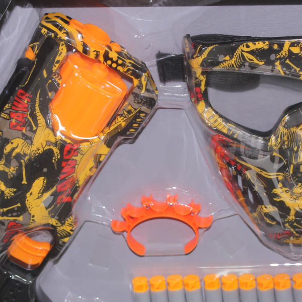 Air Blaster Soft Bullet Gun + Mask Set