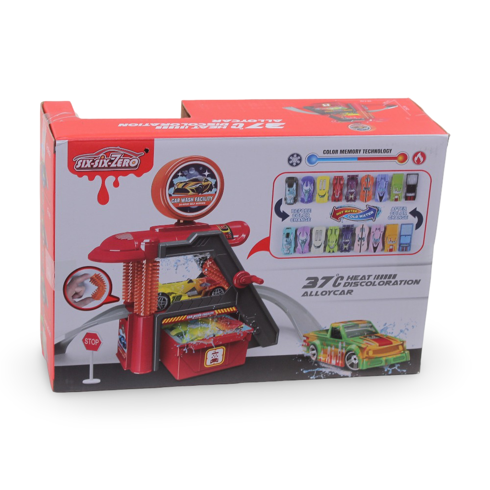 DIY Car Wash Playset - 28 Pcs