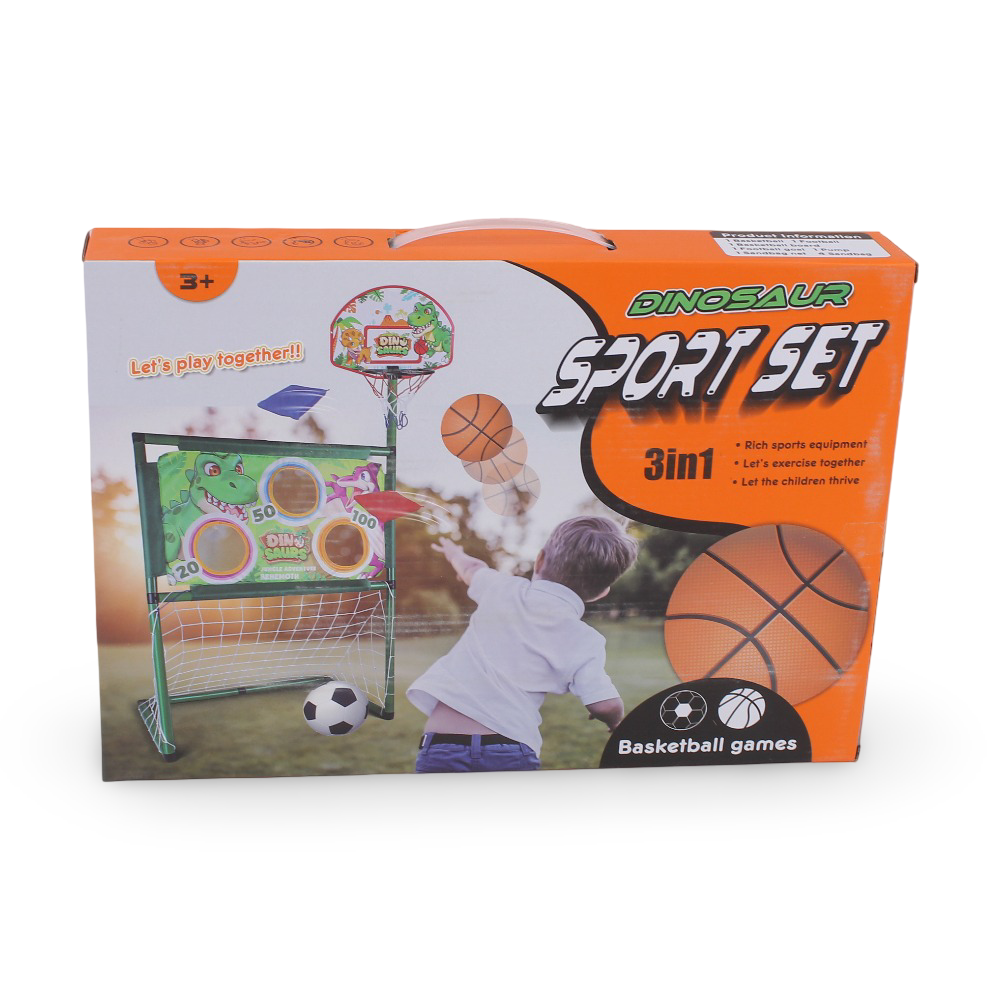 3-in-1 Dinosaur Sport Set - Toys - OKO