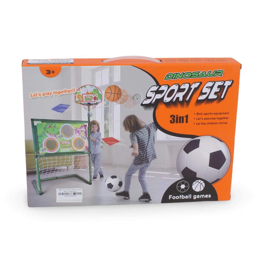 3-in-1 Dinosaur Sport Set