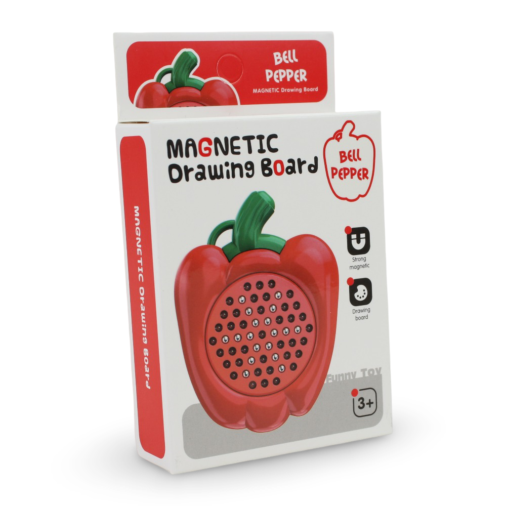 Bell Pepper Magnetic Drawing Board - Red