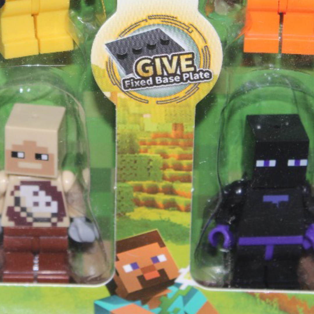 "My World" Building Blocks Set – 8Pcs