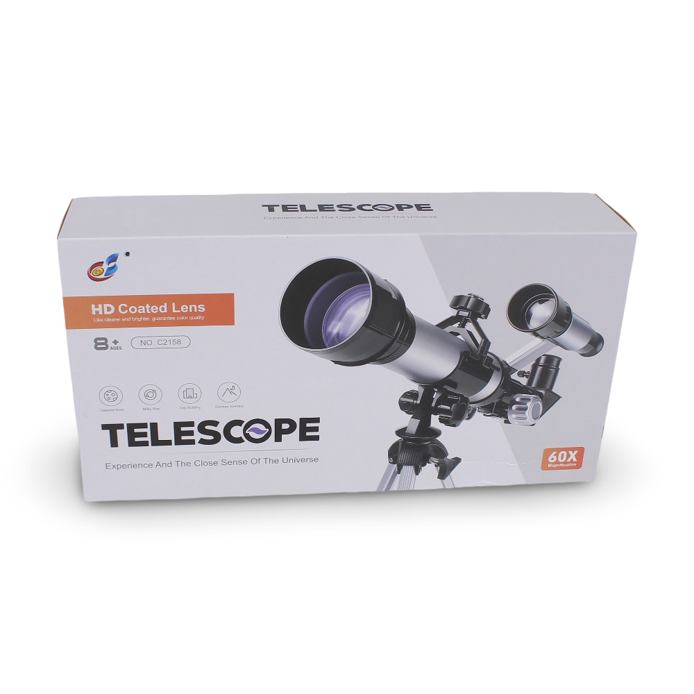 HD Astronomical Telescope for Kids - 60x Magnification