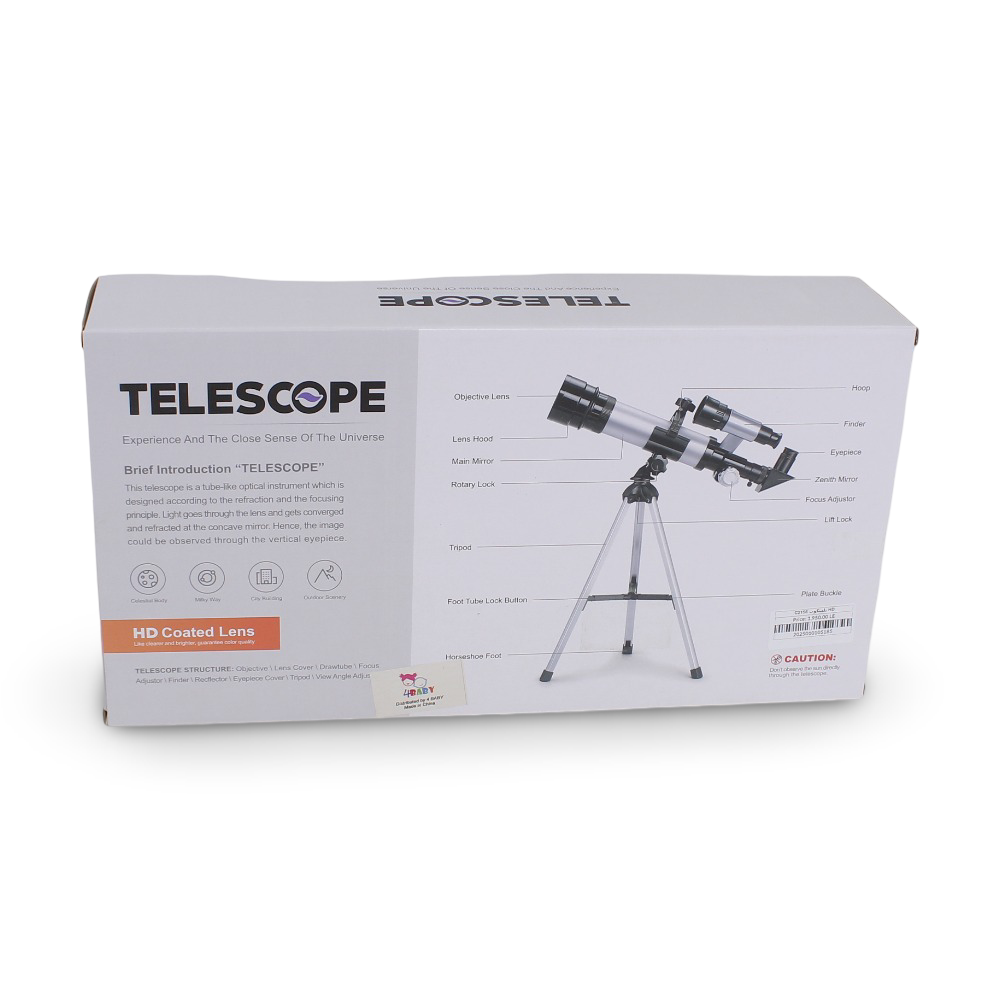 HD Astronomical Telescope for Kids - 60x Magnification